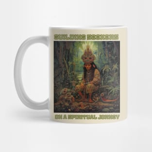 Ayahuasca And the Old Shaman Ritual Mug